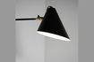 Miniatuur Wandlamp van ijzer en verguld messing Club 3