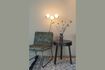 Miniatuur Wandlamp van wit glas Monica 4