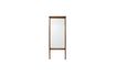 Miniatuur Wasia staande spiegel met houten lijst 3