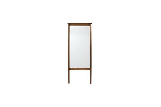 Wasia staande spiegel met houten lijst