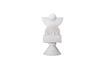 Miniatuur Wit decoratief steengoed voorwerp Beatrice 1