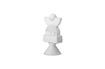 Miniatuur Wit decoratief steengoed voorwerp Beatrice 4