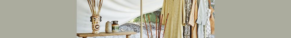 Benadrukte materialen Wit getuft katoenen tapijt Losange