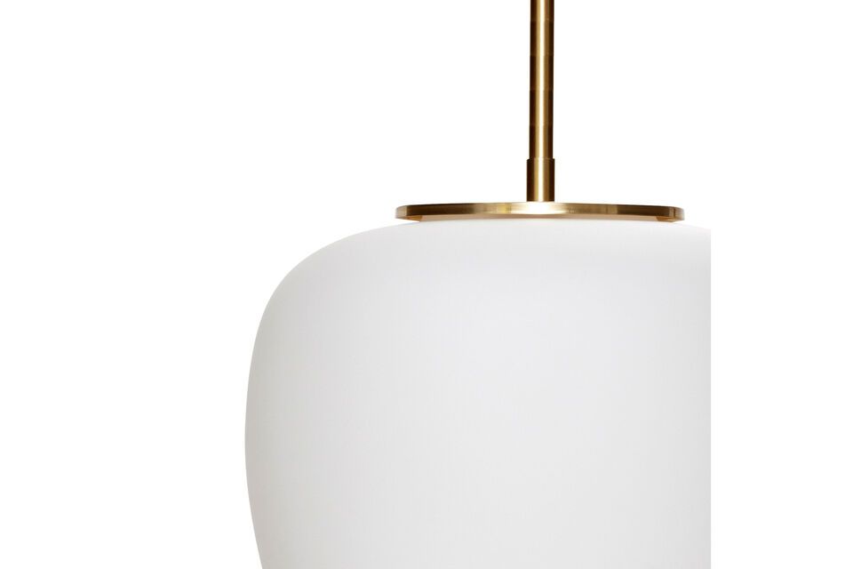 Wit glazen ophanging Muse - 5