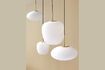 Miniatuur Wit glazen ophanging Muse 3