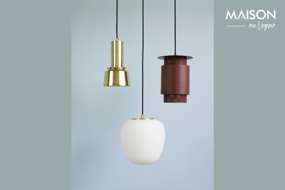 U kunt hem combineren met een modern of vintage interieur