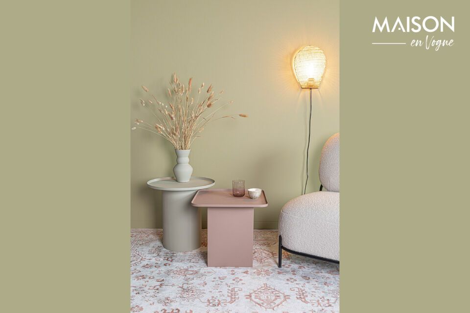 Breng een vleugje minimalisme en elegantie in je interieur met onze ronde bijzettafel