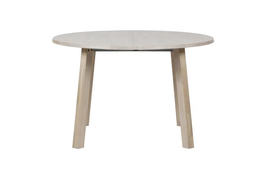 Witte eiken verlengbare eettafel Sydney Productfoto