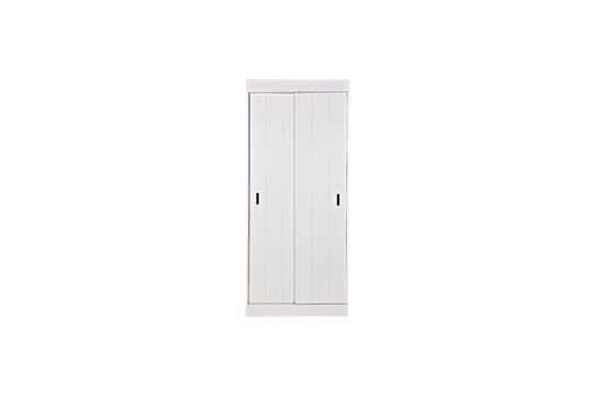 Witte houten kledingkast Rij Productfoto