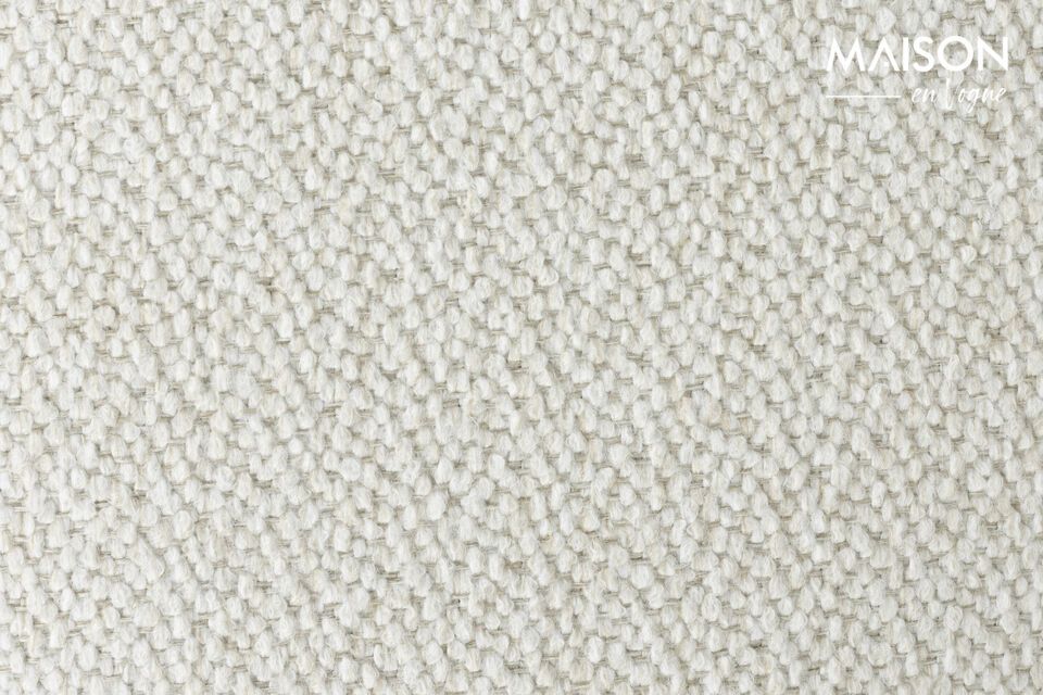 Ontdek modern comfort met de witte polyester fauteuil Yuki