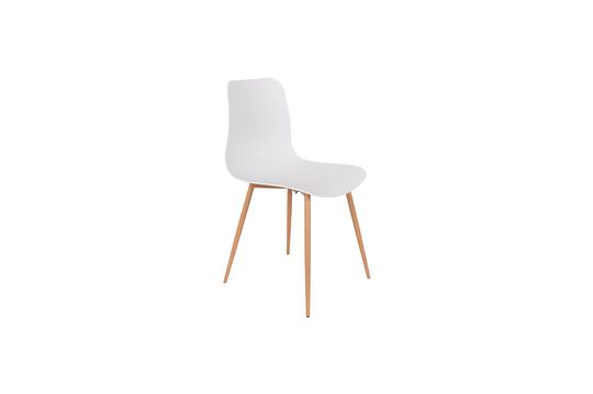 Witte Leon-stoel Productfoto
