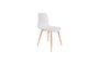 Miniatuur Witte Leon-stoel Productfoto