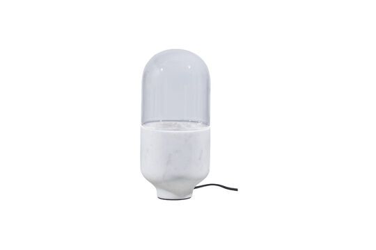 Witte marmeren lamp Asel Productfoto