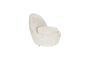 Miniatuur Witte stoffen fauteuil Nash Productfoto