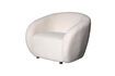 Miniatuur Witte stoffen fauteuil Oxygène 7