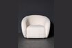 Miniatuur Witte stoffen fauteuil Oxygène 3