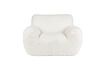 Miniatuur Witte stoffen fauteuil Yeti 1