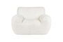 Miniatuur Witte stoffen fauteuil Yeti Productfoto