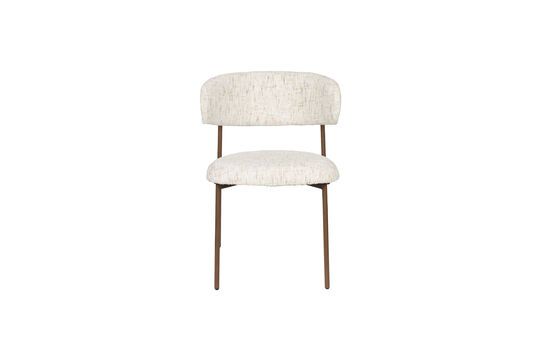 Witte stoffen stoel Claes Productfoto