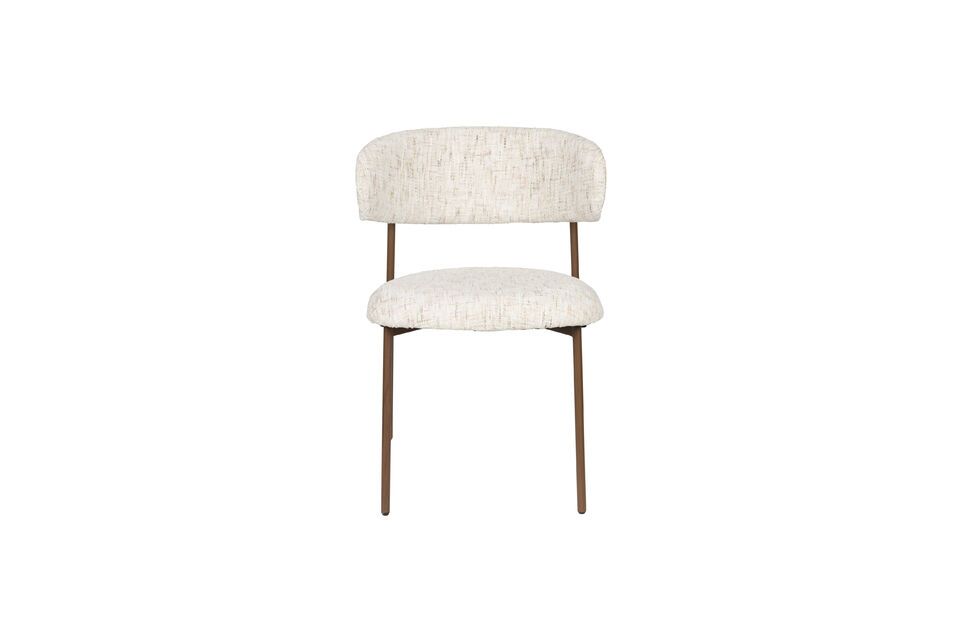 Witte stoffen stoel Claes White Label