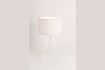 Miniatuur Witte Tripod tafellamp 7