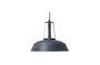 Miniatuur Workshop XL rustieke zwarte matte lamp Productfoto
