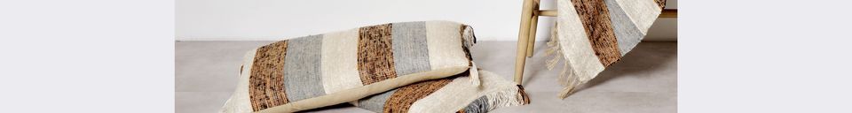 Benadrukte materialen Zahir Cotton Throw