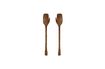 Miniatuur Zeena bruine mango salade servers 1