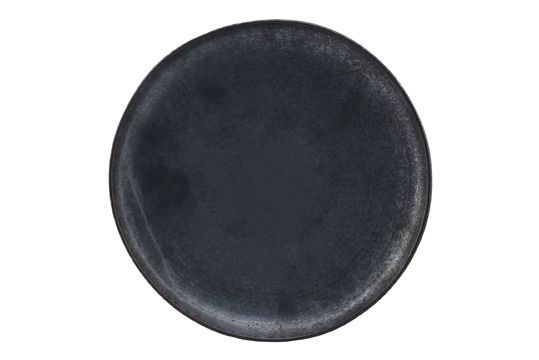 Zwart-bruine keramische plaat Pion