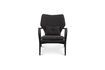 Miniatuur Zwart essenhouten fauteuil Peggy 3