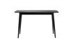 Miniatuur Zwart houten console Fabio 3