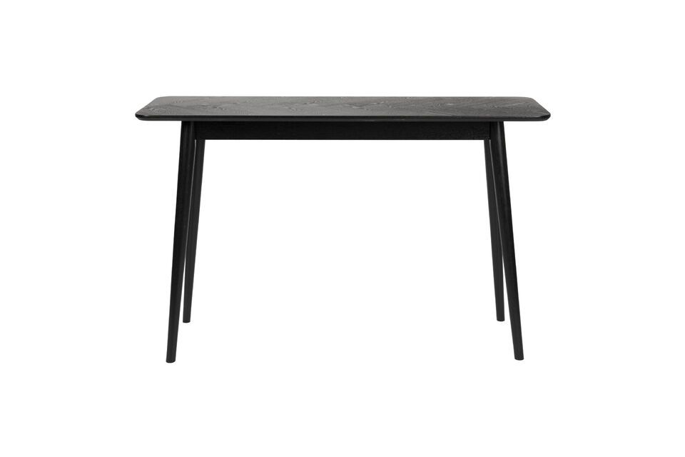 Ontdek verfijning en veelzijdigheid in onze nieuwe Fabio zwarte houten consoletafel