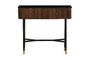 Miniatuur Zwart houten console Germain Productfoto