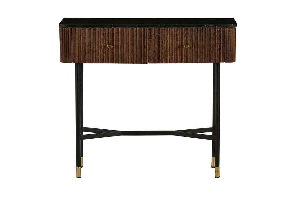 Zwart houten console Germain Athezza