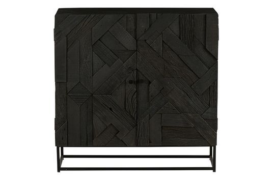 Zwart houten dressoir Villars