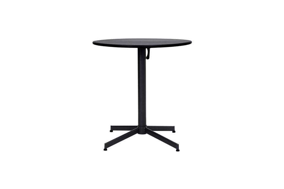 Zwart ronde eettafel Helo House Doctor 72cm