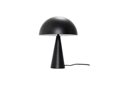 Zwart ijzeren tafellamp Mush Productfoto