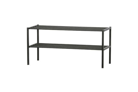 Zwart metalen schap Ferro