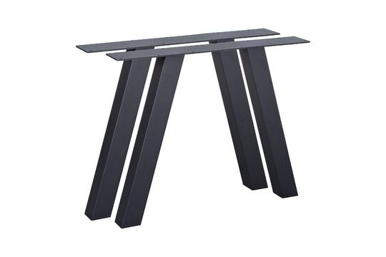 Zwart metalen tafelpoten Tablo Productfoto
