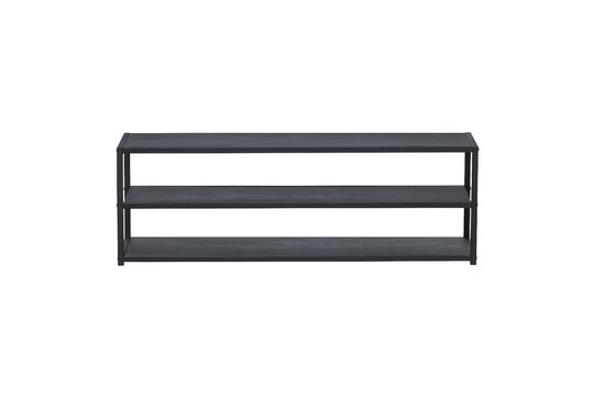 Zwart metalen TV meubel Teun