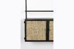 Miniatuur Zwart metalen wandplank Guuji 7