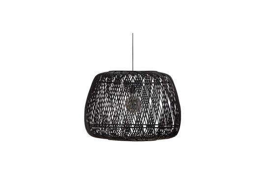 Zwarte bamboe lamp Moza Productfoto