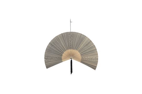 Zwarte bamboe wanddecoratie Jaime