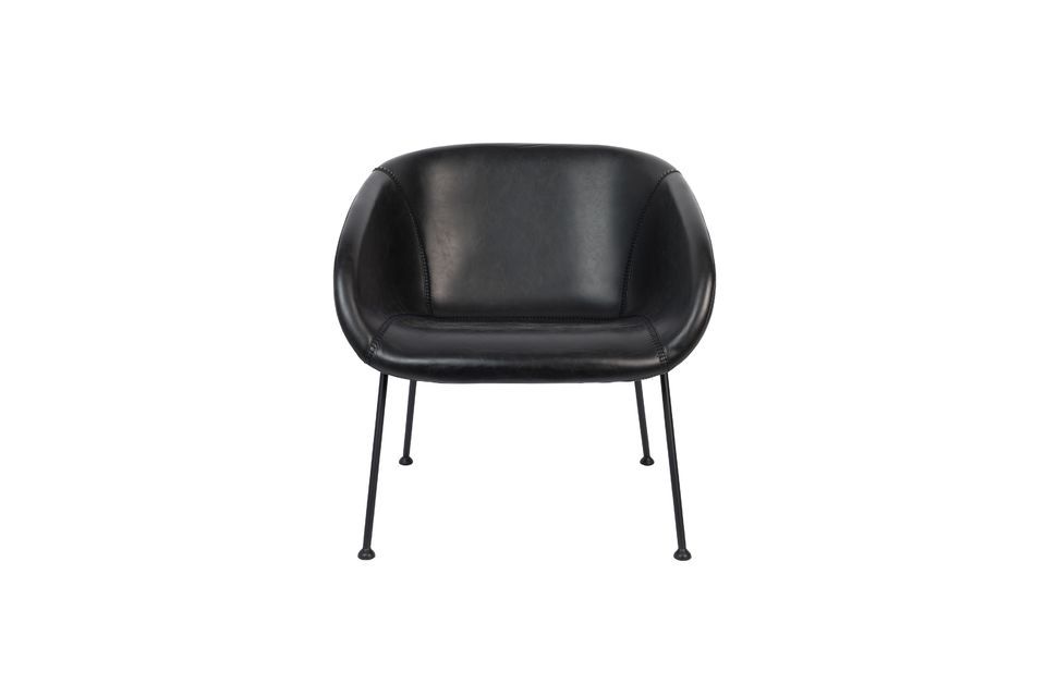 Zwarte Festoon Lounge Chair - 9