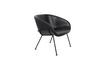 Miniatuur Zwarte Festoon Lounge Chair 7
