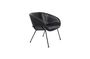 Miniatuur Zwarte Festoon Lounge Chair Productfoto