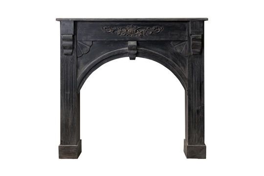 Zwarte houten console schouw Beaulieu