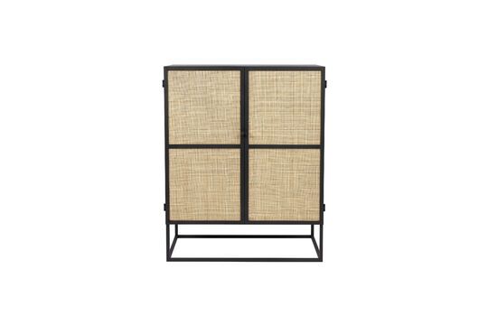 Zwarte houten ladekast Guuji Productfoto