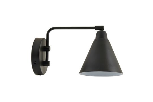 Zwarte ijzeren wandlamp Game