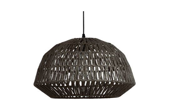 Zwarte jute lamp Kace Productfoto